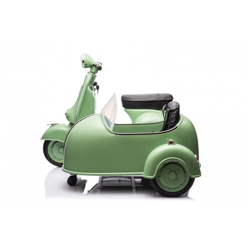 Vespa 150 VL1T com sidecar 12v Verde