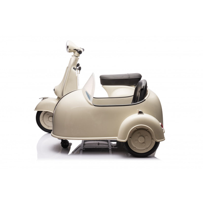 Vespa 150 VL1T com sidecar 12v Branco