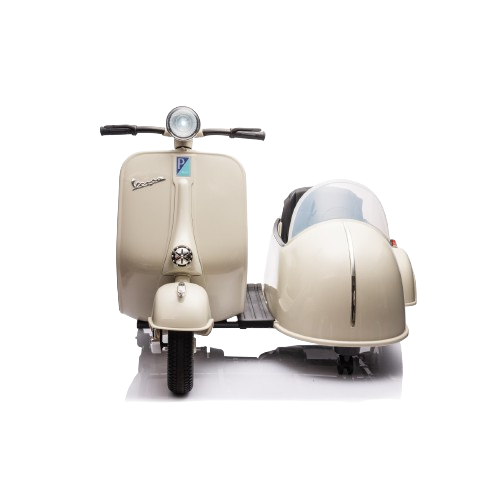 Vespa 150 VL1T com sidecar 12v Branco