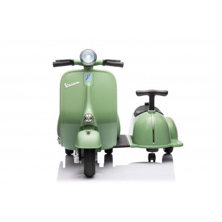 Vespa 150 VL1T com sidecar 6v Verde