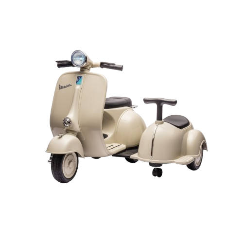 Vespa 150 VL1T com sidecar 6v Branco