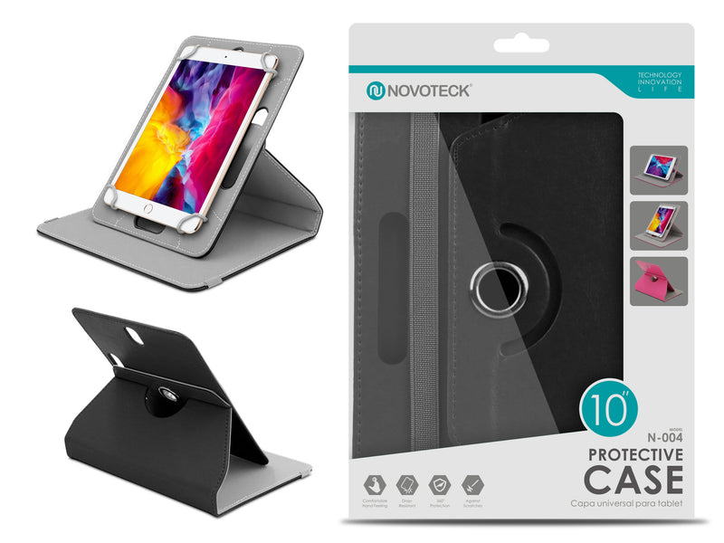 Capa Protetora Universal Negro para Tablet de 10”