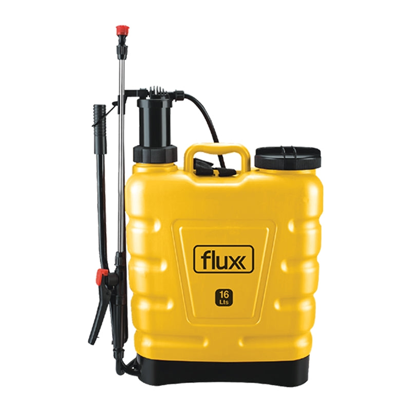 Pulverizador Com Pega Reforçada Lança Inox 16lt Flux