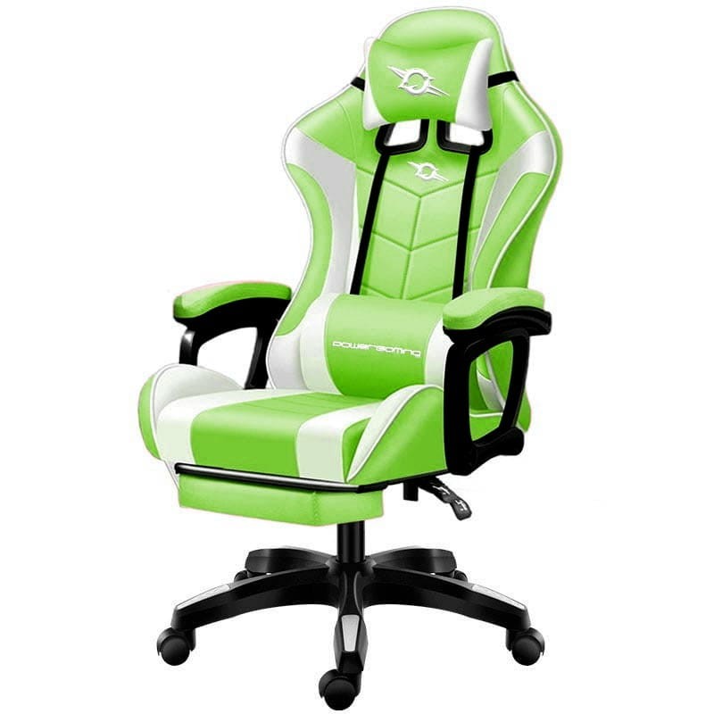 Silla Gaming Ergonómica y Reclinable Negra y Azul