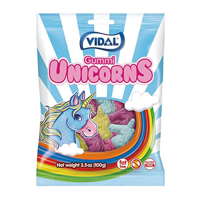 Unicornios Gomas 90g Vidal