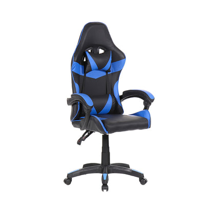 Silla Gaming Ergonómica y Reclinable Negra y Azul