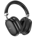 Fones de ouvido supra-auriculares sem fio Hoco W35 Max Preto