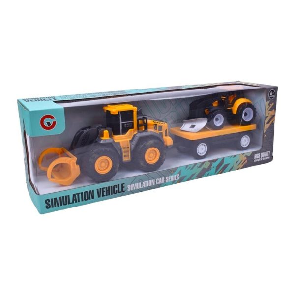 Brinquedo Trator Veiculo Simulador