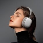 Fones de ouvido supra-auriculares sem fio Hoco W52 prateados - Image 3