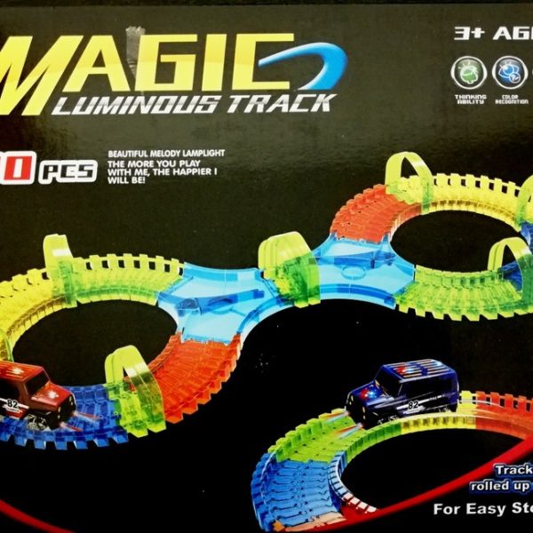 Pista Luminosa 90pçs - 3+