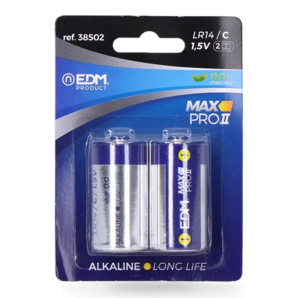 Pilhas LR14 1.5V Alcalinas C -2 Unidades