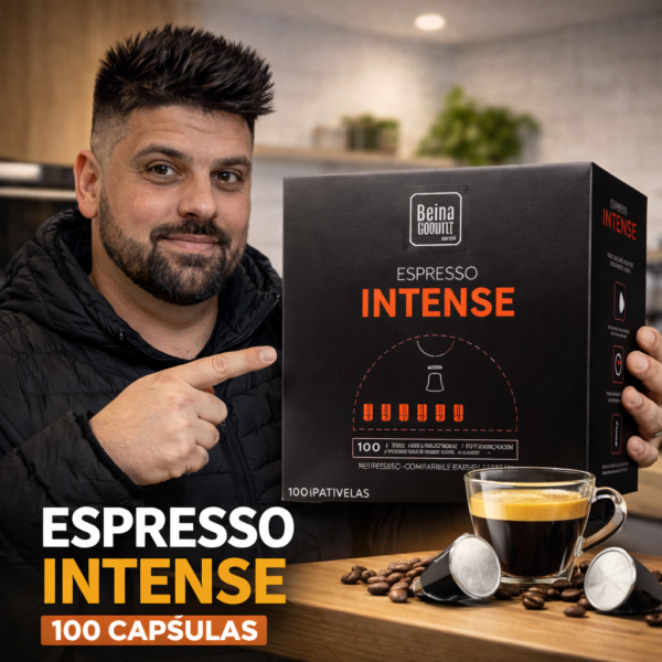 Caixa 100 Cápsulas Compatíveis Nespresso® Beira Douro® Intense