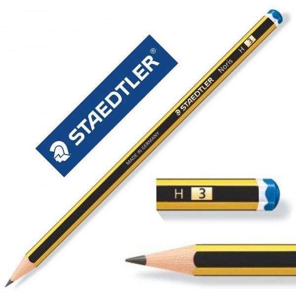 Lápis de Grafite Staedtler NORIS  N.3 H