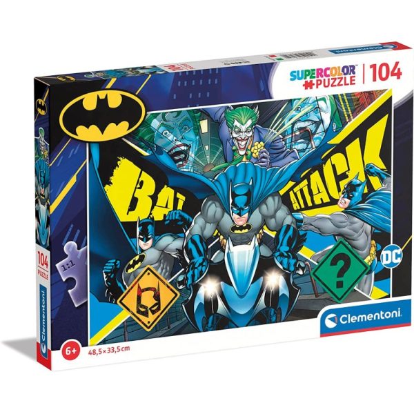 Puzzle Super 104pcs Batman- Clementoni