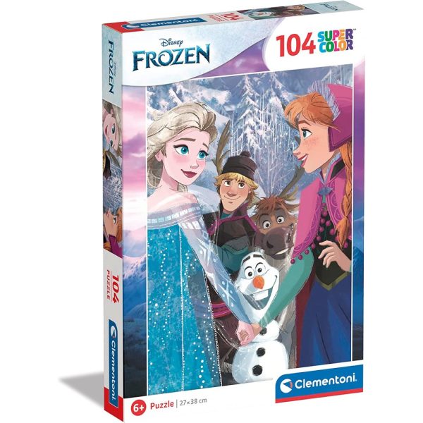 Puzzle Super 104pcs Frozen - Clementoni