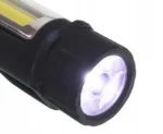 Lanterna de oficina COB + 3 mini LEDs com suporte magnético e gancho, super brilhante e compacta. - Image 2