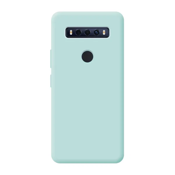 Capa de silicone macio TCL 10 SE - Turquesa