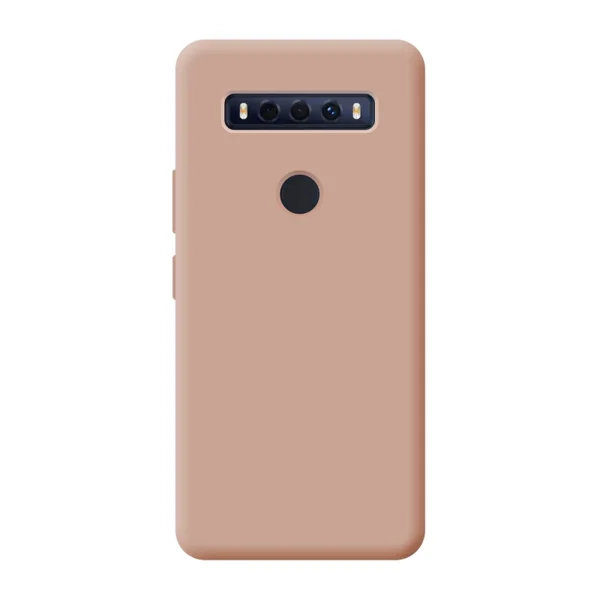 Capa de silicone macio TCL 10 SE - Rosa