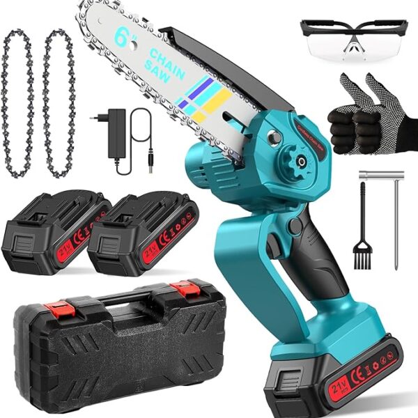 Mini Serra Podador 4" e  6" 2 Laminas & Acessórios NL-3568