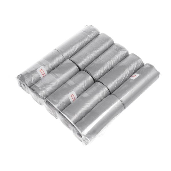 Sacos de plástico para excremento de cão 10 rolos Cinza