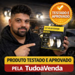 Luminária Solar de parede e chão para casa e jardim - Image 3