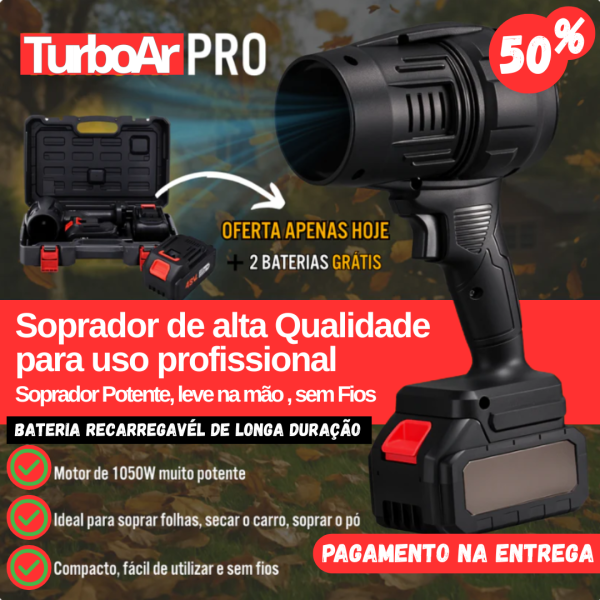 Soprador de Folhas a Bateria