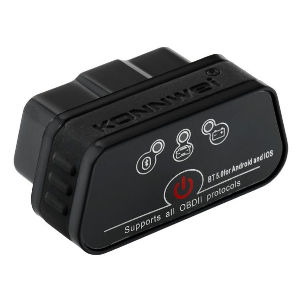 Interface de diagnóstico bluetooth OBD2 Vgate iCar2 V2.2 preto