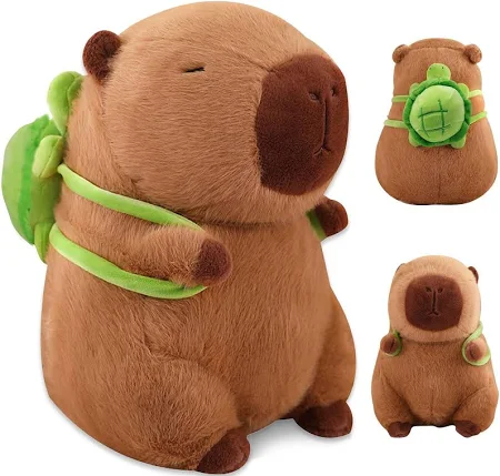 Brinquedo de peluche Capybara, 33 cm Capybara peluche realista