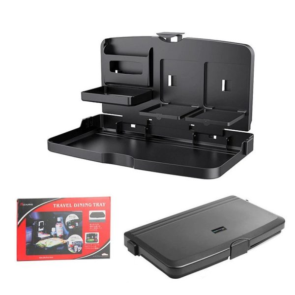 Mesa Dobrável para Carro c/ Compartimentos
