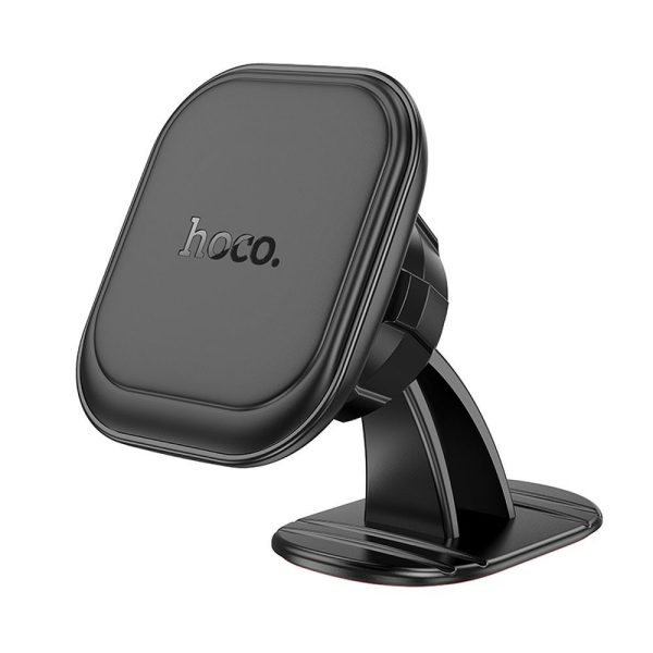 Suporte magnético para telefone automotivo Hoco para placa H30 preto