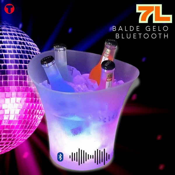 Balde de Gelo / Frappê com Led!