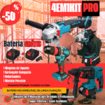 Conjunto Profissional com 4 Máquinas + Acessórios ( ENVIO GRÁTIS)