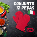 Conjunto de Panelas Antiaderentes - Vermelho - 12 peças - Image 3