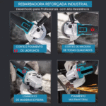 Rebarbadora Profissional 9000RPM 2 Baterias + Mala de Transporte - Image 4