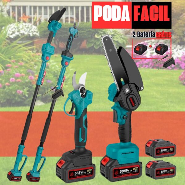 Kit de Tesoura de Poda + Mini Serra PODA FACIL