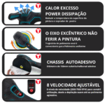 Máquina de Polimento e Enceramento Sem Fio – 6 VELOCIDADES| 2 Baterias - Image 6