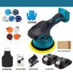 Máquina de Polimento e Enceramento Sem Fio – 6 VELOCIDADES| 2 Baterias - Image 7