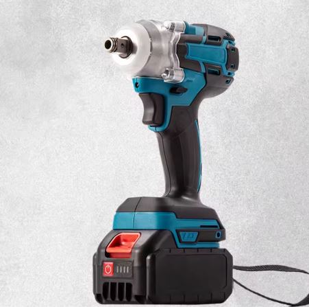 Capturar Chave de Impacto 48V – Parafusadeira/Furadeira com 1 Baterias e Carregador - Image 1