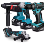 Conjunto Profissional com 4 Máquinas + Acessórios