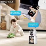 Câmera de Vigilância com Ecrã Integrado – Lente 3.6mm, H.265, MicroSD até 256GB - Image 6