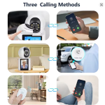 Câmera de Vigilância com Ecrã Integrado – Lente 3.6mm, H.265, MicroSD até 256GB - Image 4