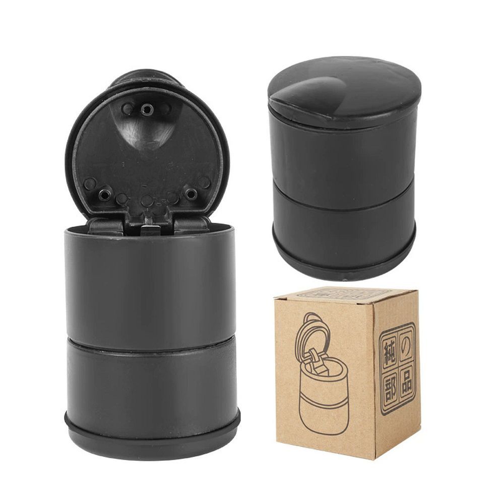 feb695c52cb243ef9f47771a38e45603 Cinzeiro de Carro - Preto - Image 1