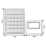 Projetor Led Solar Milan 50W - Image 2