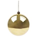 Conjunto de Bolas de Natal Douradas (4 unidades) - Image 2