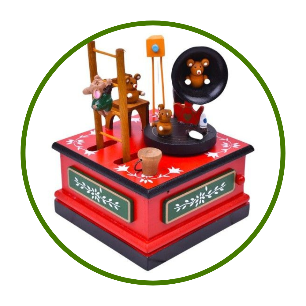 Design sem nome (25) Caixa de Música Decorativa – Ratinhos na Festa - Image 1