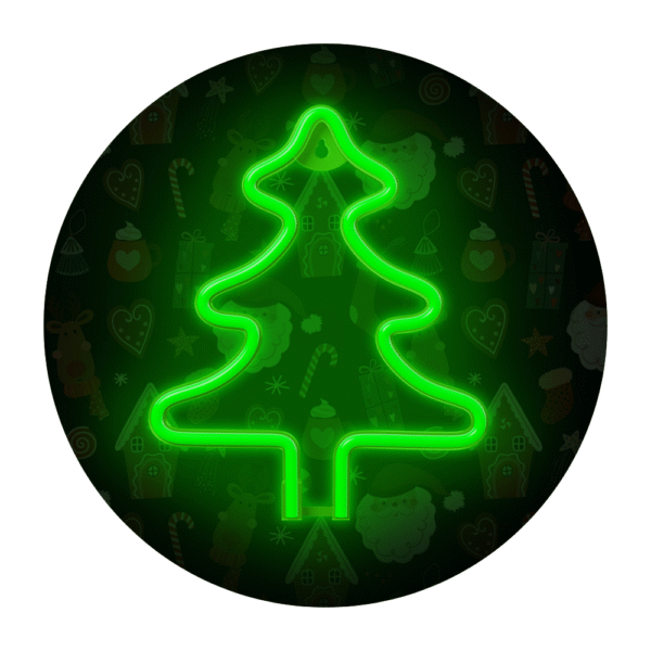 Letreiro de LED Neon Natalino – Árvore de Natal