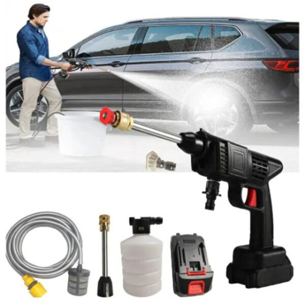 Lavadora de alta pressão Andowl com 2 bateria Andowl Q-WG2