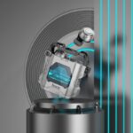 Fones de ouvido sem fio Hoco TWS EW33 cinza - Image 4