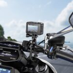 Câmera esportiva Hoco com dois displays 1,3" + 2" 4K/30fps DV101 preta - Image 5