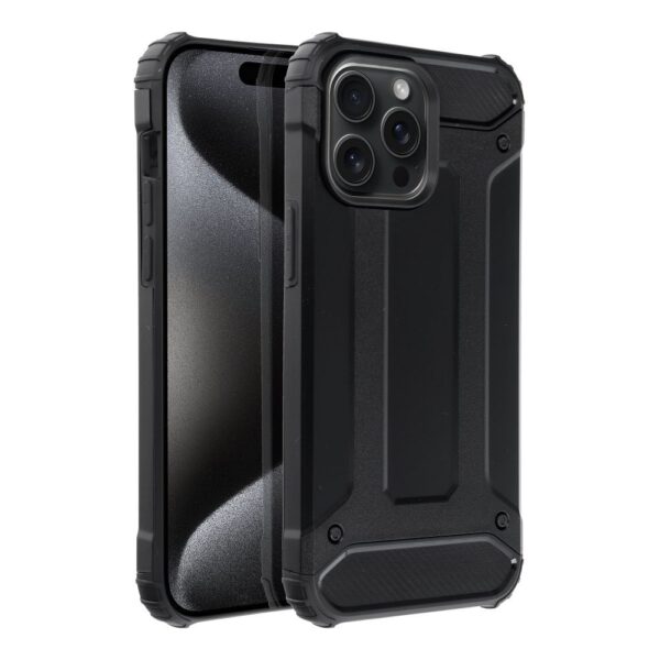 Capa ARMOR para IPHONE 15 Pro Max preta